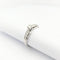Bague 54 Bague solitaire en or blanc 18 carats et diamants 58 Facettes 28793