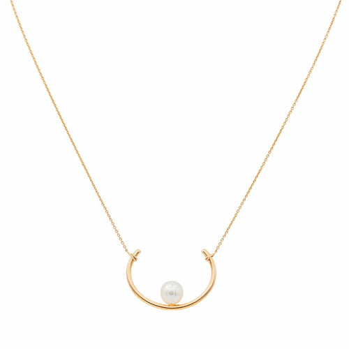 Collier Collier Or rose Perle 58 Facettes 2883061CN