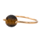 Bague 57 Bague Or jaune Œil de tigre 58 Facettes 2883062CN