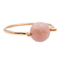 Bague 58 Bague Or rose Rhodochrosite 58 Facettes 2883064CN