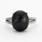 Bague Saphir Cabochon Diamants