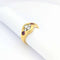 Bague 50 Bague en or jaune 18 carats avec diamants et rubis 58 Facettes 29011