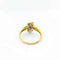 Bague 53 Bague en or jaune 18 carats avec diamants et émeraudes 58 Facettes 29047