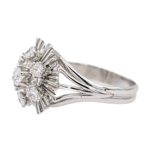 Bague 51 Bague Or blanc Diamant 58 Facettes 2905286CN