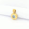 Pendentif Pendentif en or jaune 18 carats avec topaze bleue 58 Facettes 29053
