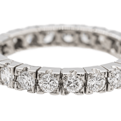 Bague 56 Bague Alliance Platine Diamant 58 Facettes 2905385CN