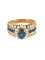 Bague 48 Bague Saphirs et Diamants, Or Jaune 58 Facettes DV0032-8