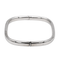 Bracelet Bracelet jonc carré ouvrant en or blanc 18 carats 58 Facettes 2909070CN