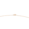 Collier Collier chaîne maille boules en or rose 18 carats 58 Facettes 2911666CN