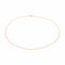 Collier Collier chaîne maille boules en or rose 18 carats 58 Facettes 2911666CN