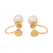 Boucles d'oreilles Boucles d'oreilles en or rose 18 carats et perles de culture 58 Facettes 2912923CN