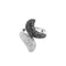 Bague 58 Bague - Diamants blancs et noirs en or blanc 18 ct 58 Facettes 29142
