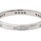 Bague 56 Alliance - Bague en or blanc 18 carats et diamants 58 Facettes 2916941CN