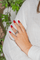 Bague 50 Bague Toi & Moi en or blanc 18 carats et diamants 58 Facettes 2925343RV