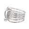 Bague 50 Bague Toi & Moi en or blanc 18 carats et diamants 58 Facettes 2925343RV