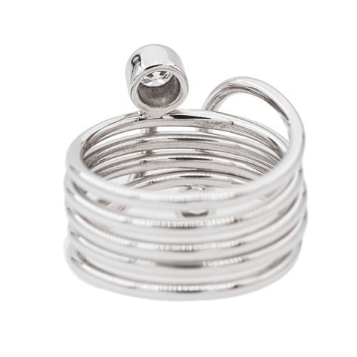 Bague 50 Bague  Toi & Moi Or blanc Diamant 58 Facettes 2925343RV