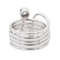 Bague 50 Bague Toi & Moi en or blanc 18 carats et diamants 58 Facettes 2925343RV