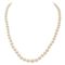 Collier Collier Sautoir Or blanc Perle, Diamant 58 Facettes 2940374CN