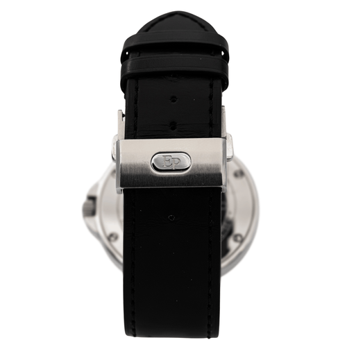 Montre Pequignet Moorea - Montre en acier, cadran noir 58 Facettes 2940426CN