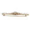 Broche Broche en or jaune 18 carats et platine, perle mabé, diamants 58 Facettes 2947709CN