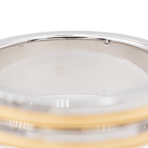 Bague 59 Bague Or jaune, Or blanc Diamant 58 Facettes 2958340CN