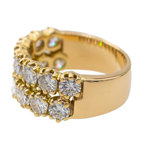 Bague 54 Bague Cocktail Or jaune Diamant 58 Facettes 2958631CN