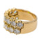 Bague 54 Bague cocktail en or jaune 18 carats et diamants 58 Facettes 2958631CN
