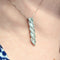 Pendentif Pendentif en or blanc 18 carats et diamants 58 Facettes 29609