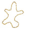 Collier Collier homme - Mailles alternées en or jaune et or blanc 18 carats 58 Facettes 29660