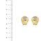 Boucles d'oreilles Boucles d’oreilles en or jaune 18 ct avec diamants 58 Facettes 29740