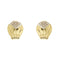 Boucles d'oreilles Boucles d’oreilles en or jaune 18 ct avec diamants 58 Facettes 29740