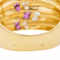 Bague 54 Bague en or jaune 18 carats sertie de rubis et diamants 58 Facettes 2975520CN