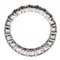 Bague 48.5 Boucheron - Bague alliance tour complet en platine sertie de diamants 58 Facettes 2975758CN