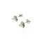 Boucles d'oreilles Boucles d’oreilles triangulaires en or blanc 18 carats et diamants 0,96 ct 58 Facettes 29788