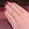 Bague 55 Alliance - Bague en or jaune, blanc et rose 18 carats 58 Facettes 29789