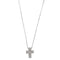 Collier Collier croix - Collier en or blanc 18 ct et diamants 58 Facettes 29901