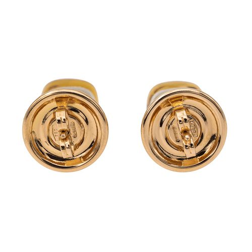Boucles d'oreilles Pomellato Nudo - Boucles d’oreilles en or jaune et citrines 58 Facettes 2991698RV