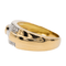 Bague 56 Bague Or jaune, Or blanc Diamant 58 Facettes 2997695CN