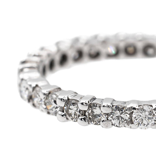 Bague 58 Bague Or blanc Diamant 58 Facettes 2998998CN