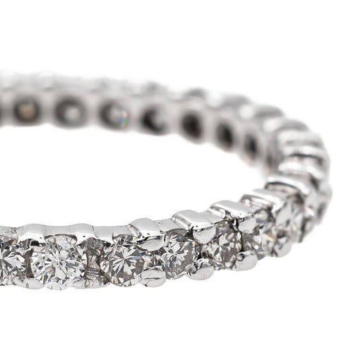 Bague 58 Bague Or blanc Diamant 58 Facettes 2998998CN