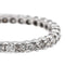 Bague 58 Bague Or blanc Diamant 58 Facettes 2998998CN