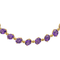 Collier Collier rivière en or jaune 18 carats serti d’améthystes 58 Facettes 2999421CN
