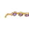 Collier Collier rivière en or jaune 18 carats serti d’améthystes 58 Facettes 2999421CN