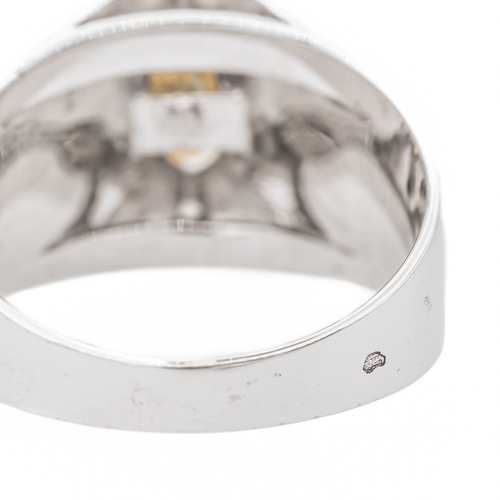 Bague 54 Bague Perle Or blanc Perle, Diamant 58 Facettes 2999434CN