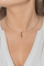 Collier Garel Collier  Trilogie Trilogie Or rose, Or jaune Diamant 58 Facettes 2999631CN