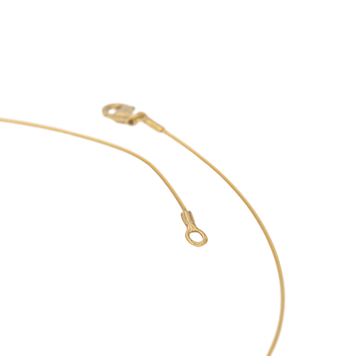 Collier Garel Collier  Trilogie Trilogie Or rose, Or jaune Diamant 58 Facettes 2999631CN