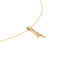 Collier Garel Collier  Trilogie Trilogie Or rose, Or jaune Diamant 58 Facettes 2999631CN