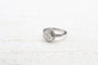 Bague 56 Bague en platine avec diamant 1,57 ct et pavage de diamants 58 Facettes 22726 / 22717