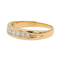 Bague 61 Bague Demi alliance Or jaune Diamant 58 Facettes 3000072CN