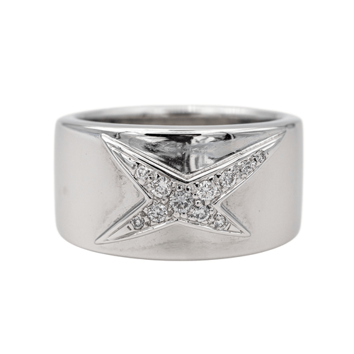 Bague 51 Mauboussin Bague Etoile divine Or blanc Diamant 58 Facettes 3005741CN
